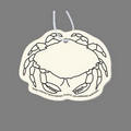 Paper Air Freshener Tag - Crab (Top View)